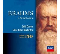 Brahms (1833-1897)/Sinfonías completas: Ozawa / Saito Kinen Orc UCCD5509 nuev...