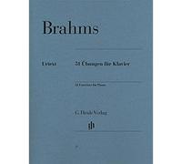 Brahms : 51 exercises pour piano: Instrumentation: Piano solo