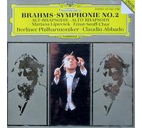 Brahms:Abbado/Berliner Philhar - Symfoni 2/Akademisk Festuverty [Import]