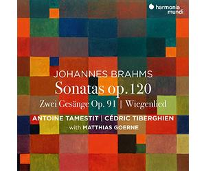 Brahms/Antoine Tamestit, Cedric Tiberghien - Viola Sonatas Op. 120 /Zwei Gesänge, Op. 91/Wiegenlied