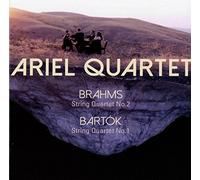 Brahms, Bartók : Quatuors à cordes. Quatuor Ariel.