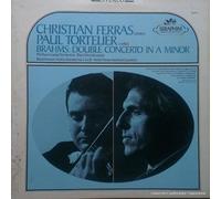 Brahms - Brahms - Double Concerto, Ferras / Tortelier. VINYL LP (Seraphim 60048) VG+/G+