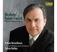 Brahms - Brahms: Piano Concertos No.2 in B flat major, Op.6; Saint-Saens: Piano Concerto No.2 in G minor, Op.22