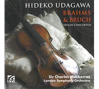 Brahms, Bruch : Concertos pour violon. Udagawa.