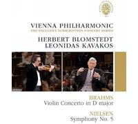 Brahms : Concerto pour violon. Nielsen : Symphony No. 5. Kavakos, Blomstedt. [DVD]