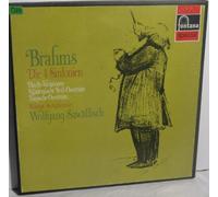 Brahms Die 4 Sinfonien Haydn-Variationen, Akademische Fest-Ouvertüre, Tragische Ouvertüre Wiener Symphoniker Wolfgang Sawallisch