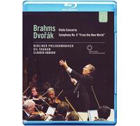 Brahms-Dvorak - Brahms/Dvorak - Violin Concerto/Symphony No. 9 "From the New World" [Reino Unido] [Blu-ray]