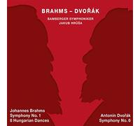 Brahms - Dvořák : Symphonie n°1, 8 Danses Hongroises, Symphonie n°6 / Jakub Hrůša