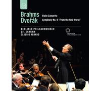 Brahms/Dvorak: Violin Concerto/Symphony No.9 (Abbado) (Blu-ray)