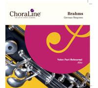 Brahms German Requiem ALTO Voice Part Rehearsal CD