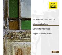 Brahms : Intégrale des intermezzi pour piano. Koroliov.