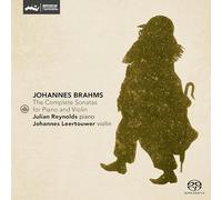 Brahms : Intégrale des sonates pour violon et piano. Reynolds, Leerwouter.