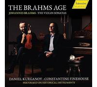 Brahms : Intégrale des sonates pour violon. Kurganov, Finehouse.