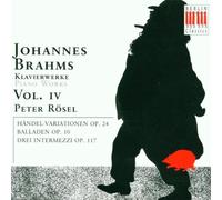 Brahms, J. - Piano Music-Volume. 4