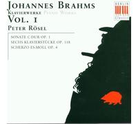 Brahms, J. - Sonata Piano 1/Scherzo/Klavierstuck