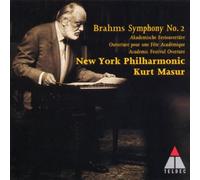 Brahms, J. - Symphonie No.2 / Ouverture pour une fête académique