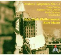 Brahms, J. - Symphony 1-4/Overture Tragic/Overture Academi