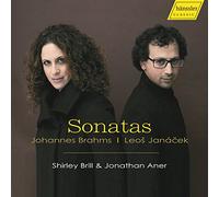 Brahms, Janácek : Sonates pour clarinette et piano. Brill, Aner.