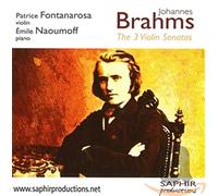 Brahms Johannes - BRAHMS:3 VIOLIN SONATAS