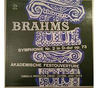 Brahms - Johannes Brahms , Orchester Der Tonhalle Zürich Leitung: Josef Krips - Symphonie Nr. 2 In D-dur Op. 73 / Akademische Festouvertüre - Musical Masterpiece Society - MMS 2208, Musical Masterpiece Society - MMS-2208