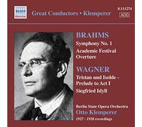 Brahms Johannes - Brahms : Symphonie N°1 - Wagner : Tritan & Iseult : Prélude Acte 1