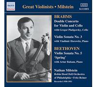 Nathan Milstein – Concierto doble para violín y violonchelo en la menor, Op. 102