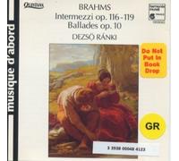 Brahms, Johannes - Intermezzi Op. 116