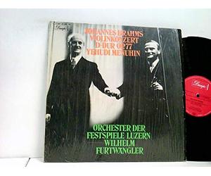 Brahms, Johannes - Yehudi Menuhin, Orchester Der Festspiele Luzern* - Wilhelm Furtwängler - Violinkonzert D-Dur Op. 77