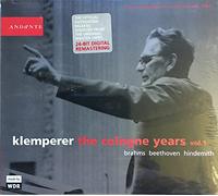 Brahms - Klemperer: The Cologne Years, Vol. 1