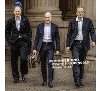 Brahms, Korngold : Trios pour piano. Feininger Trio.