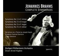 Brahms : Les 4 Symphonies. Hughes.