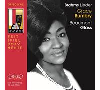Bumbry, Grace - Brahms: Lieder / Grace Bumbry