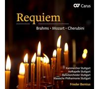 Brahms, Mozart, Cherubini : Requiem. Bernius.