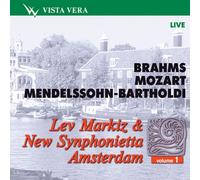 Brahms, Mozart - Lev Markiz & New Synphonietta Amsterdam Vol.1