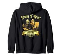 Brahms N' Moses, Tour Cristiano Religioso Compositor Clásico Sudadera con Capucha