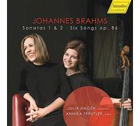 Brahms : Oeuvres pour violoncelle et piano. Hagen, Treutler.