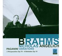Brahms – Variaciones sobre Paganini; 2 Rapsodías, Op. 79 y 4 Baladas, Op. 10 – mayddle