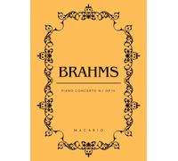Brahms Piano Concerto n.1 op.15: Score for 2 Piano