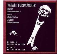 Brahms - Piano Concerto No. 2, Gluck - Alceste, Overture, d'Albert - Tiefland, Overture - Furtwangler