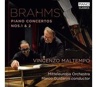 Johannes Brahms – Conciertos para piano n.º 1 y 2 – Maltempo, Guidarini – CD – Edel
