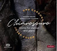 Brahms, R. et C. Schumann : Œuvres pour clarinette et piano. Cardona, Colom.