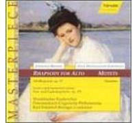 Brahms - Rhapsody for Alto / Motets