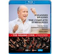 Brahms: Sämtliche Sinfonien [Paavo Järvi/Deutsche Kammerphilharmonie Bremen/Paris,2018] [Blu-ray]