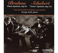 Brahms / Schubert : Szell / Budapest Quartet (1996-02-20)