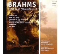 BRAHMS Sextett Op. 36, Rhapsodie Op. 53 (CD) Album (Importación USA)