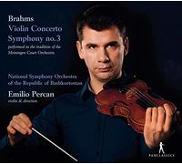 National Symphony Of The Republic Of Bashkortostan, Emilio Percan - Brahms: Sinfonia 3, Conc.Violin / Percan