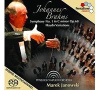 Brahms: Sinfonia No. 1, Variaciones Haydn / Janowski