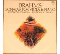 Brahms - Sonatas for Viola & Piano, Josef Kodousek - Viola, Jan Novotny - Piano,