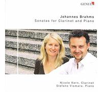 Brahms : Sonates pour clarinette et piano. Kern, Vismara.