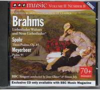 Brahms Spohr Meyerbeer - BBC music Vol II No 8 Choral A month by month collection of classics